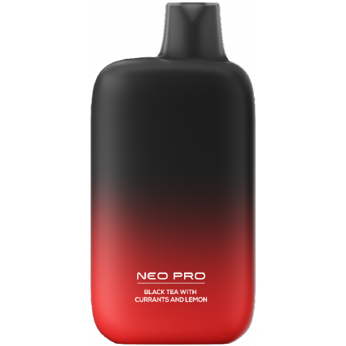 HQD NEO PRO 18000 Black Tea with Currants and Lemon (Черный Чай со Смородиной и Лимоном)