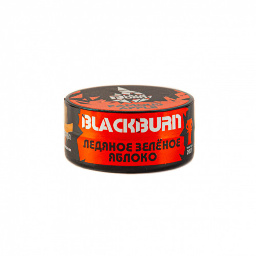 Табак для кальяна Black Burn Famous Apple (Зеленое Яблоко со льдом) 25 гр